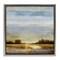 Stupell Industries Sun Reflection Landscape Floater Framed Canvas Wall Art Design by Chris Donovan